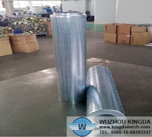 Wire mesh oil filter